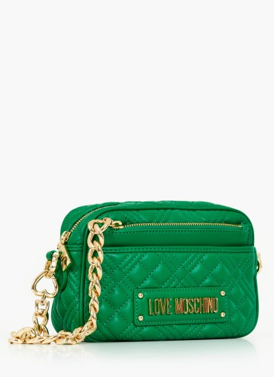Γυναικείες Τσάντες JC4017 Πράσινο ECOleather Love Moschino