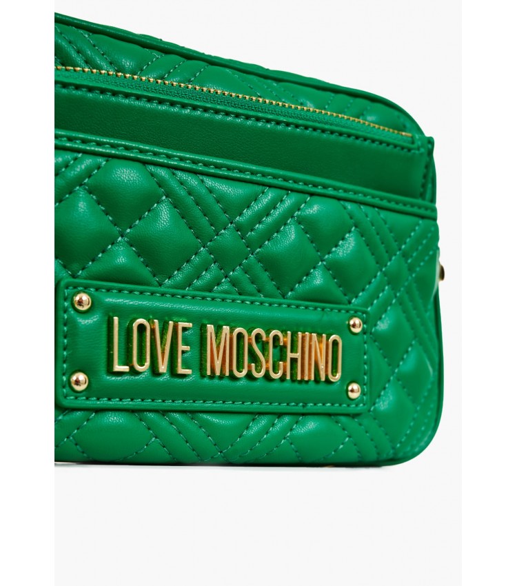 Γυναικείες Τσάντες JC4017 Πράσινο ECOleather Love Moschino Γυναικείες Τσάντες JC4017 Πράσινο ECOleather Love Moschino