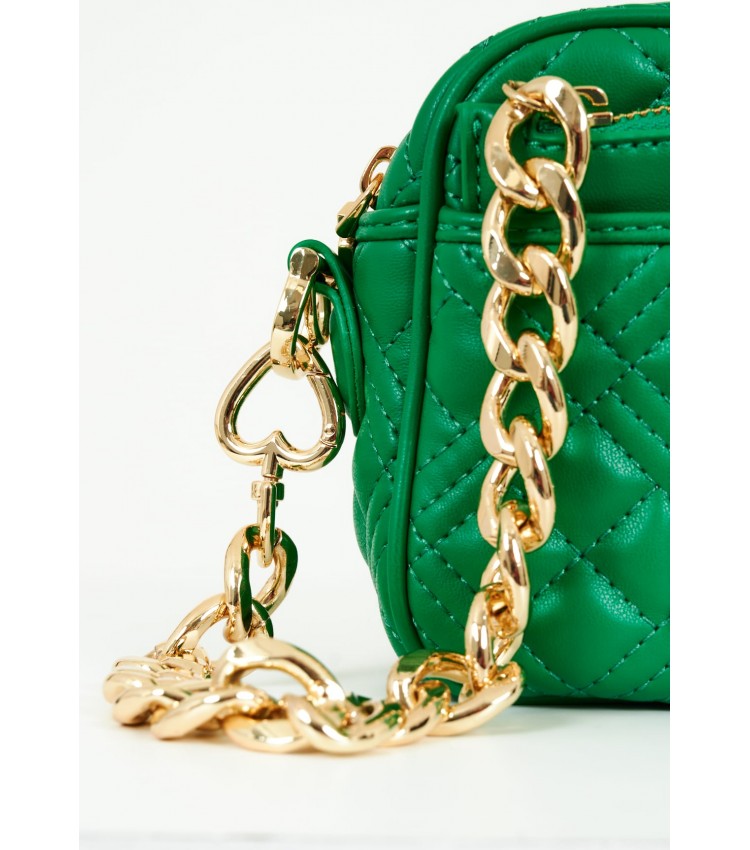 Γυναικείες Τσάντες JC4017 Πράσινο ECOleather Love Moschino Γυναικείες Τσάντες JC4017 Πράσινο ECOleather Love Moschino