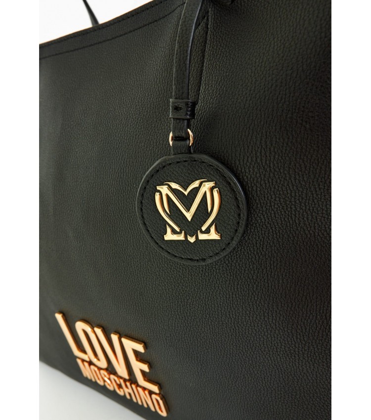 Women Bags JC4100 Black ECOleather Love Moschino