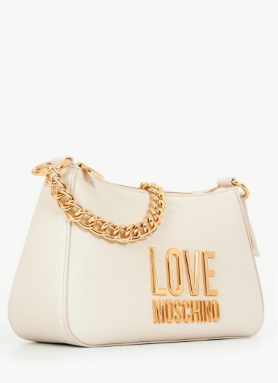 Γυναικείες Τσάντες JC4108 Μπεζ ECOleather Love Moschino