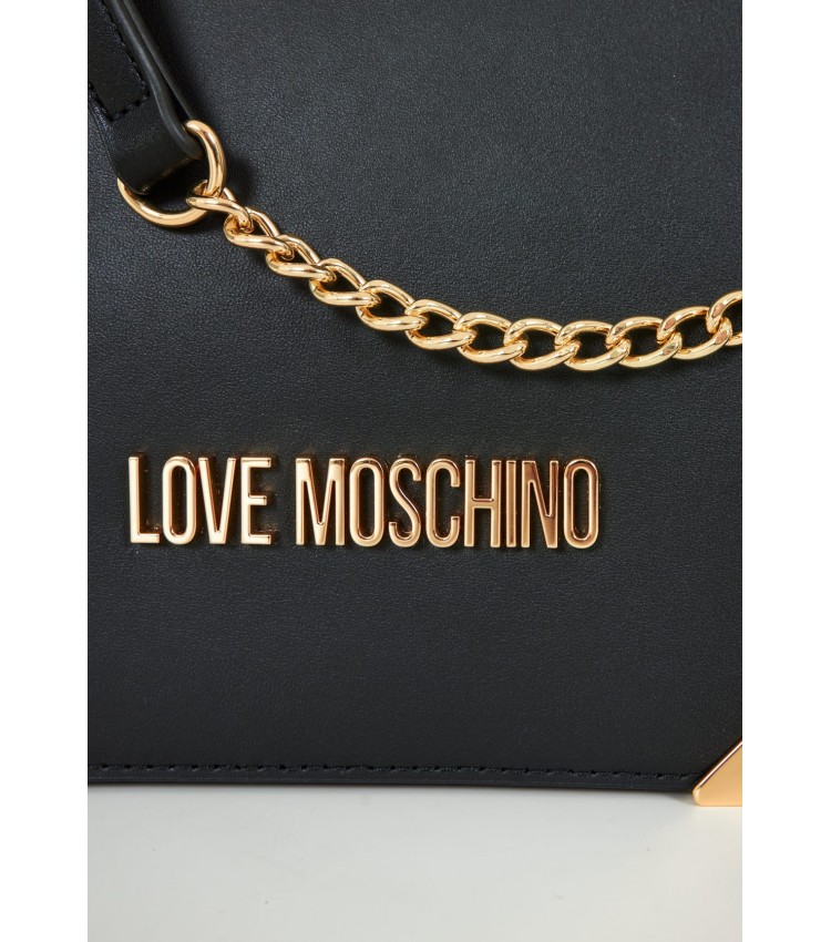Women Bags JC4167 Black ECOleather Love Moschino