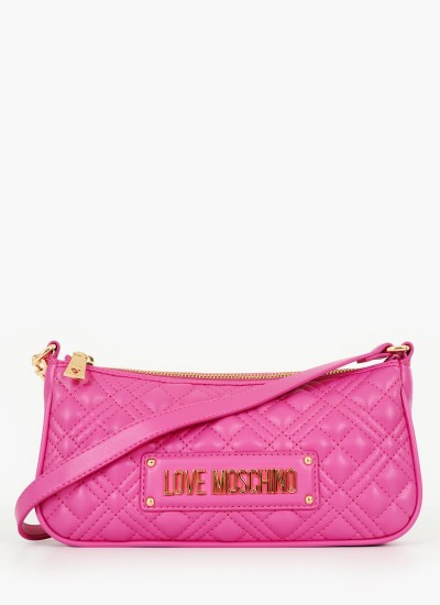 Γυναικείες Τσάντες JC4258 Ροζ ECOleather Love Moschino