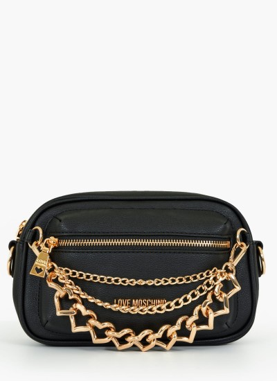 Women Bags JC4167 Black ECOleather Love Moschino