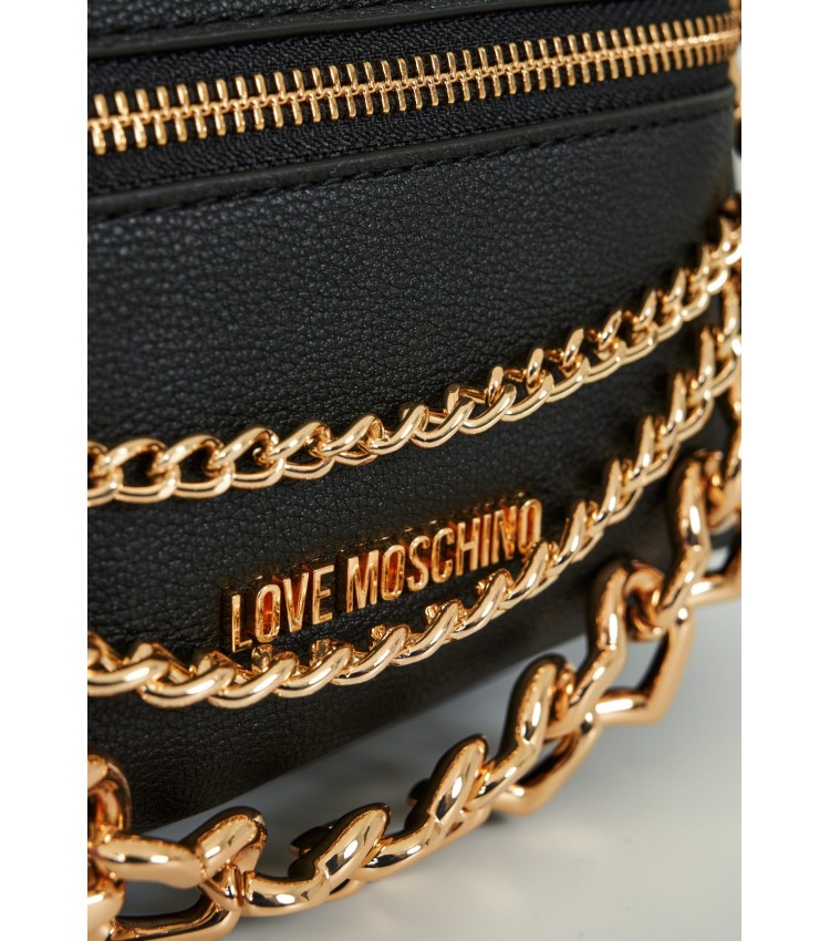 Women Bags JC4291 Black ECOleather Love Moschino