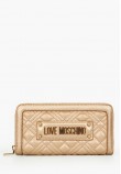 Women Wallets JC5600 Gold ECOleather Love Moschino