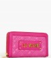 Γυναικεία Πορτοφόλια JC5600 Ροζ ECOleather Love Moschino