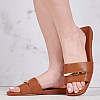 Γυναικεία Flats Alaina.Flat Ταμπά Δέρμα DKNY Γυναικεία Flats Alaina.Flat Ταμπά Δέρμα DKNY