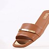 Γυναικεία Flats Alaina.Flat Ταμπά Δέρμα DKNY Γυναικεία Flats Alaina.Flat Ταμπά Δέρμα DKNY