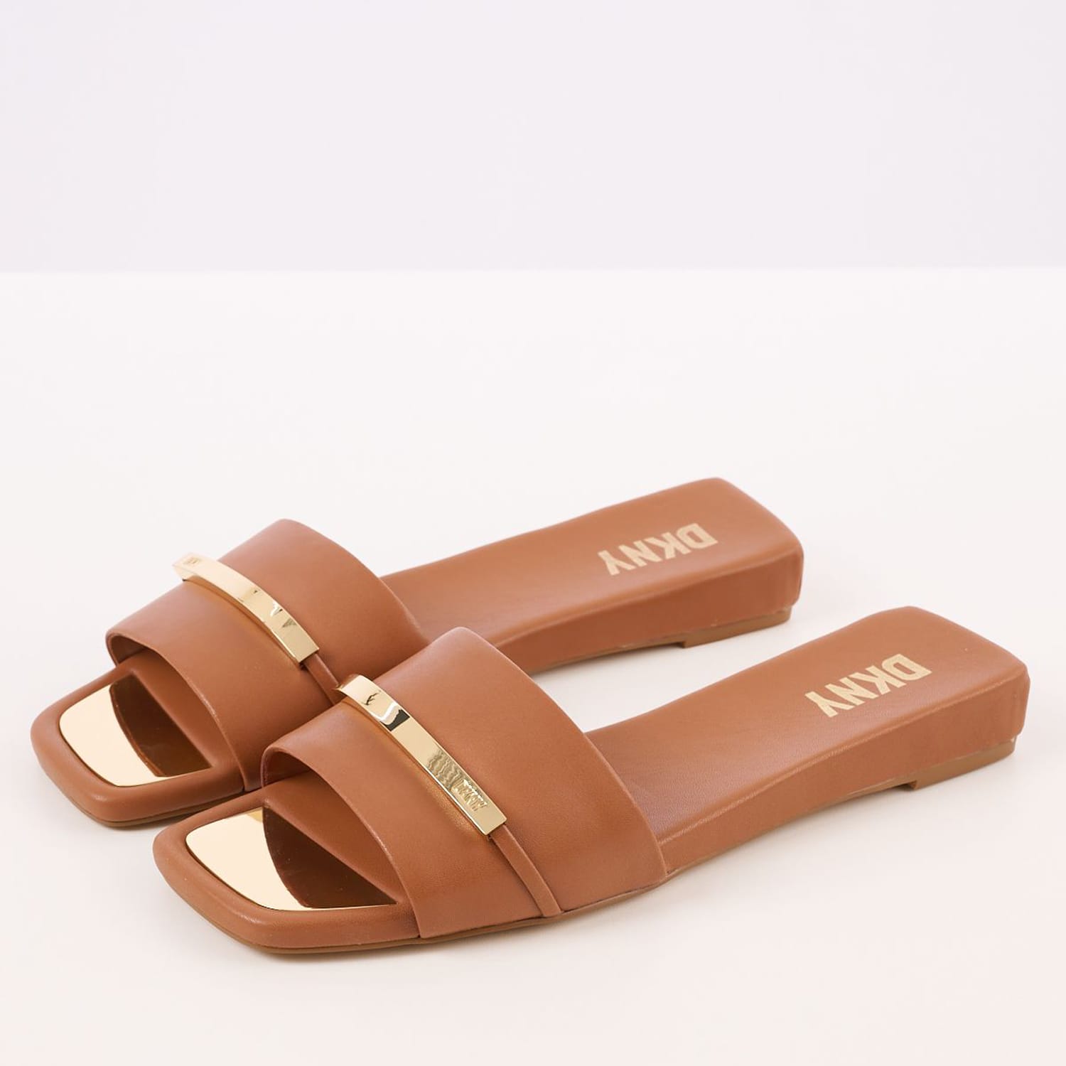 Γυναικεία Flats Alaina.Flat Ταμπά Δέρμα DKNY Γυναικεία Flats Alaina.Flat Ταμπά Δέρμα DKNY