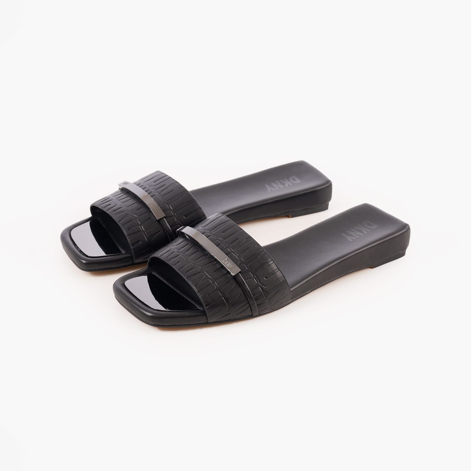 Γυναικεία Flats Alaina Μαύρο ECOleather DKNY Γυναικεία Flats Alaina Μαύρο ECOleather DKNY