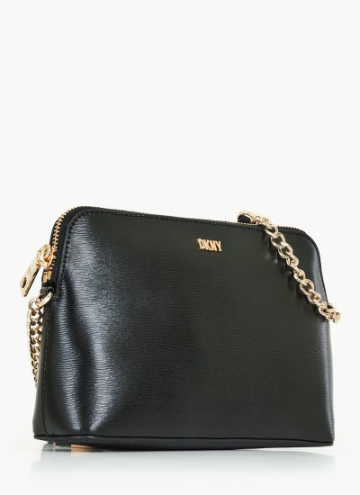 Γυναικείες Τσάντες Bryant.C.Body Μαύρο Δέρμα DKNY
