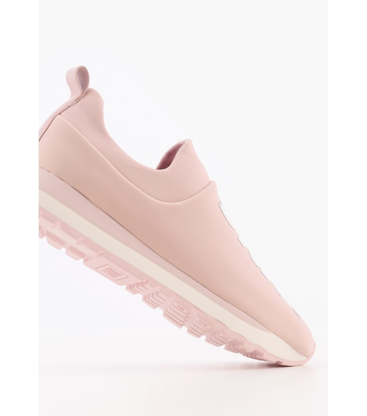Women Casual Shoes Jadyn.Slip.On Pink Fabric DKNY