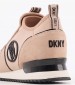 Women Casual Shoes Sabatini Beige Leather DKNY