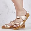 Women Flats C100.D Bronze Leather Mortoglou