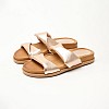Women Flats C100.D Bronze Leather Mortoglou