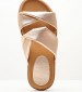 Women Flats C100.D Bronze Leather Mortoglou