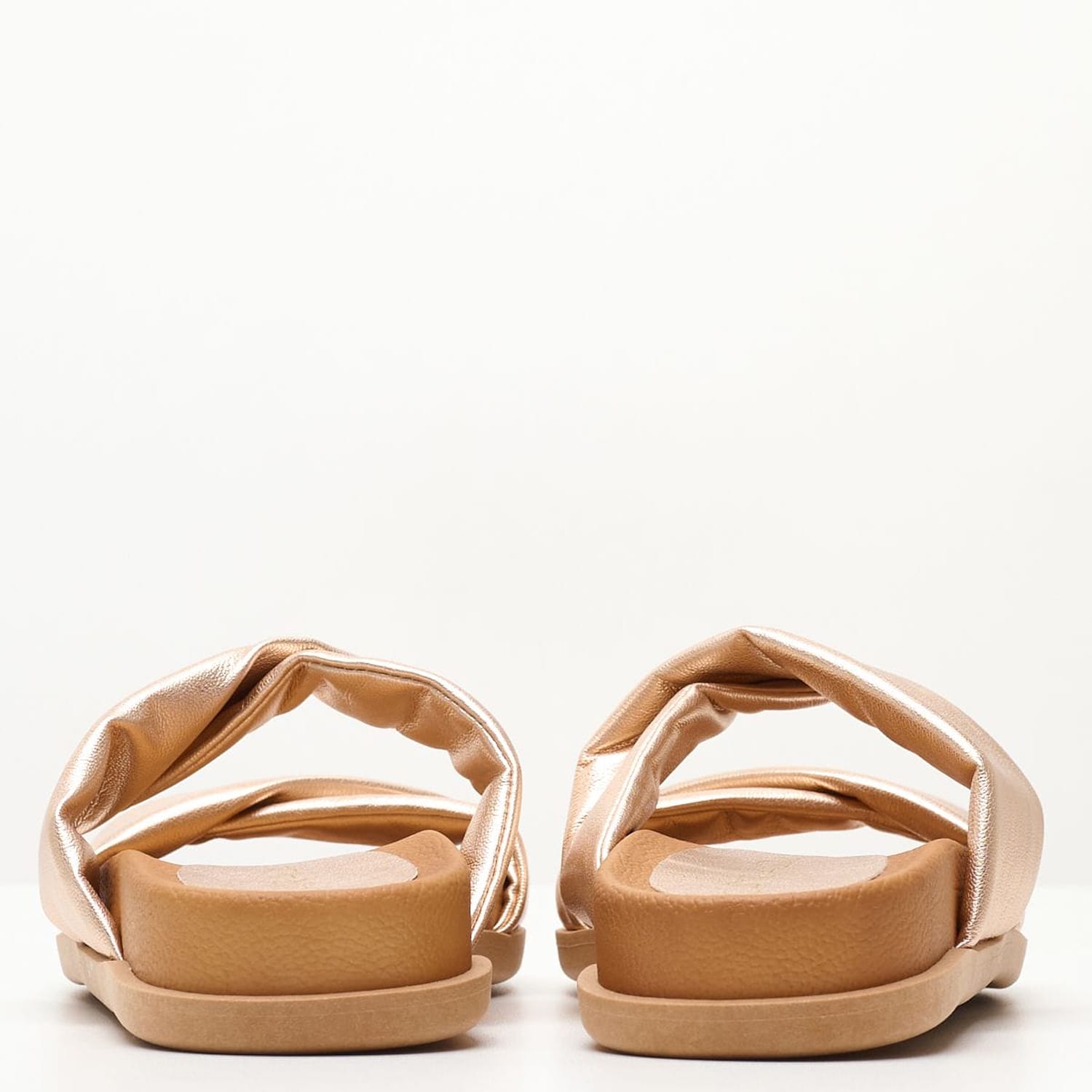 Women Flats C100.D Bronze Leather Mortoglou