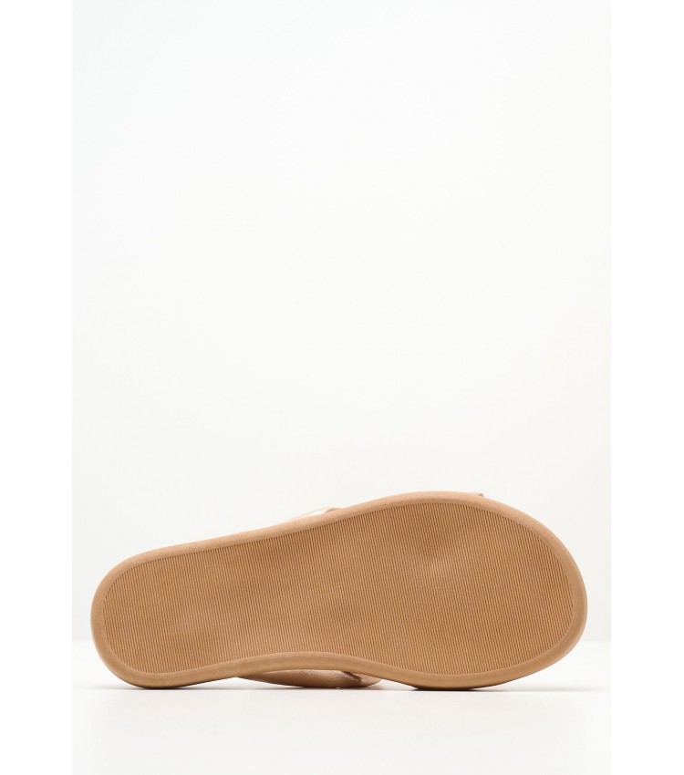 Women Flats C100.D Bronze Leather Mortoglou