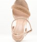 Women Sandals C1100 Bronze Strash Mortoglou