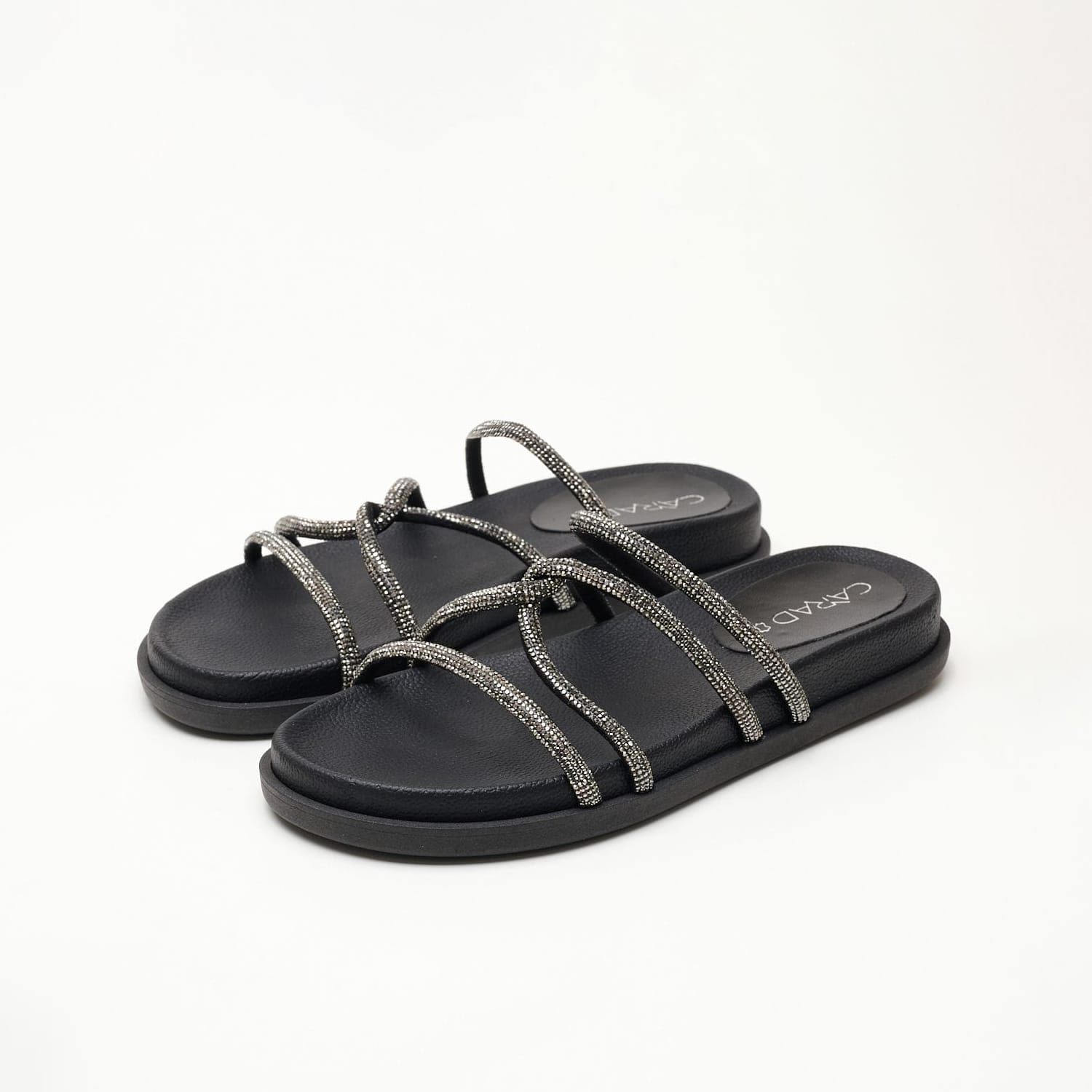 Γυναικεία Flats C130.S Μαύρο Strass Mortoglou Γυναικεία Flats C130.S Μαύρο Strass Mortoglou