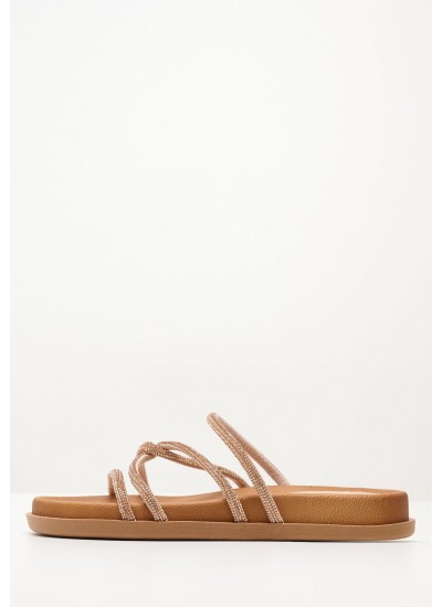 Γυναικεία Flats Gizeh.BS Ανθρακί Δέρμα Birkenstock