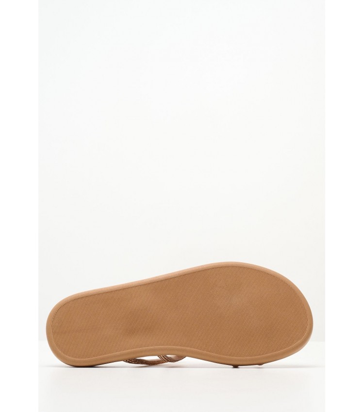 Women Flats C130.S Bronze Strash Mortoglou