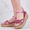 Women Platforms Low C150 Pink Strass Mortoglou Women Platforms Low C150 Pink Strass Mortoglou