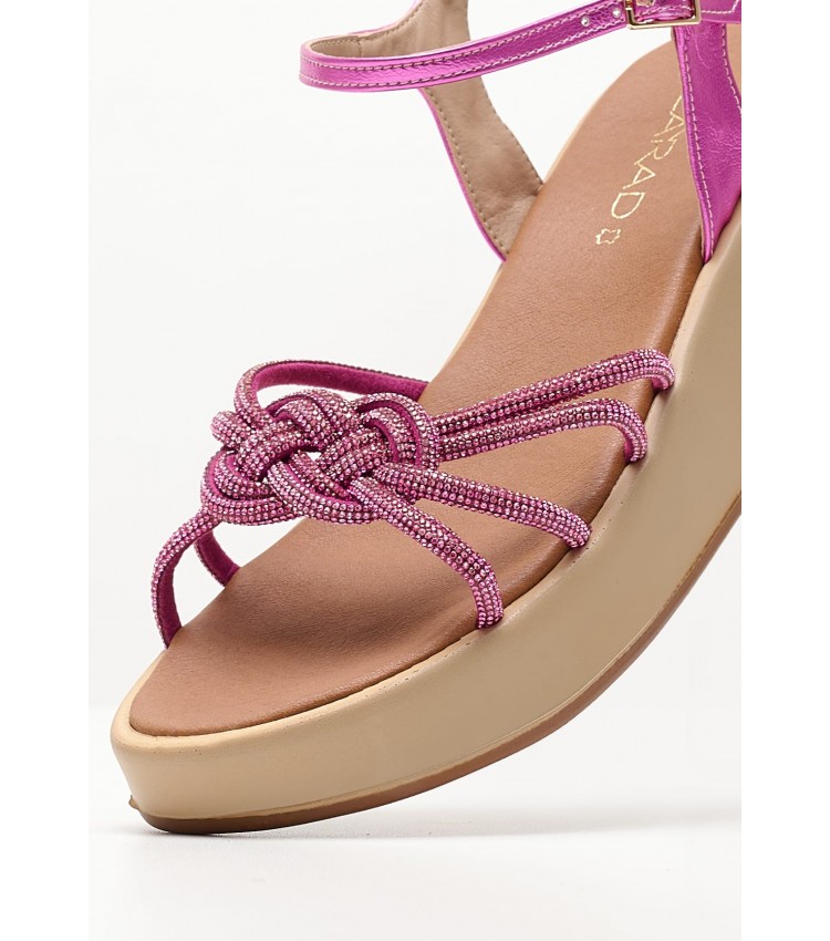 Women Platforms Low C150 Pink Strash Mortoglou