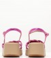 Women Platforms Low C150 Pink Strash Mortoglou