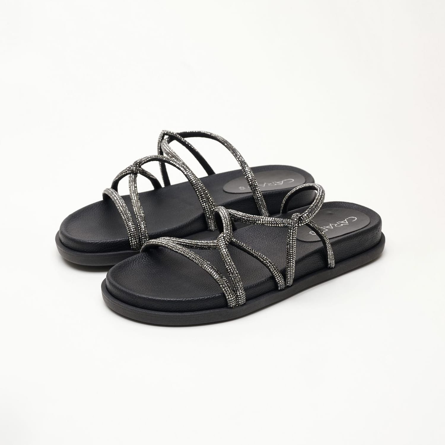 Γυναικεία Flats C180 Μαύρο Strass Mortoglou Γυναικεία Flats C180 Μαύρο Strass Mortoglou