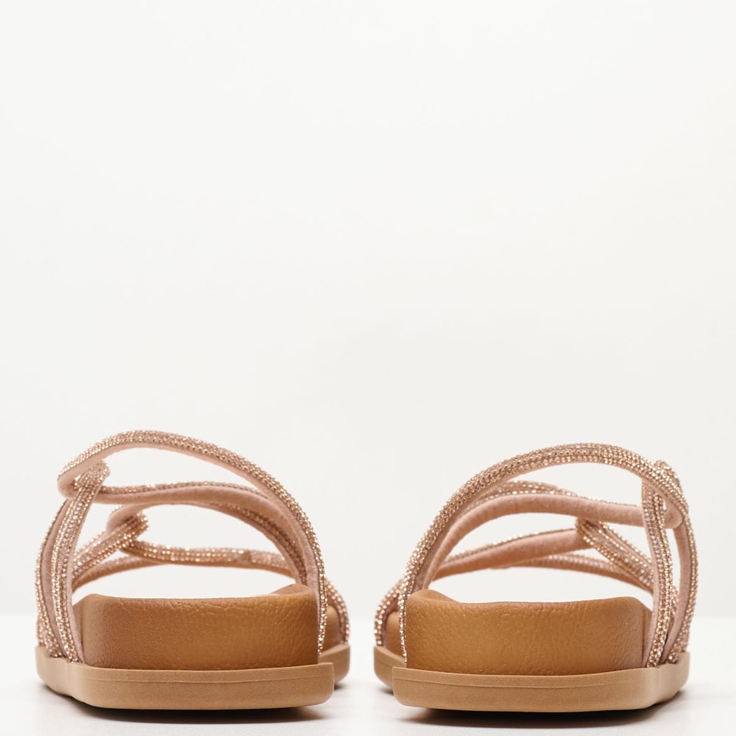 Γυναικεία Flats C180 Μπρονζέ Strass Mortoglou Γυναικεία Flats C180 Μπρονζέ Strass Mortoglou