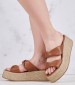 Women Platforms Low C210 Tabba Leather Mortoglou