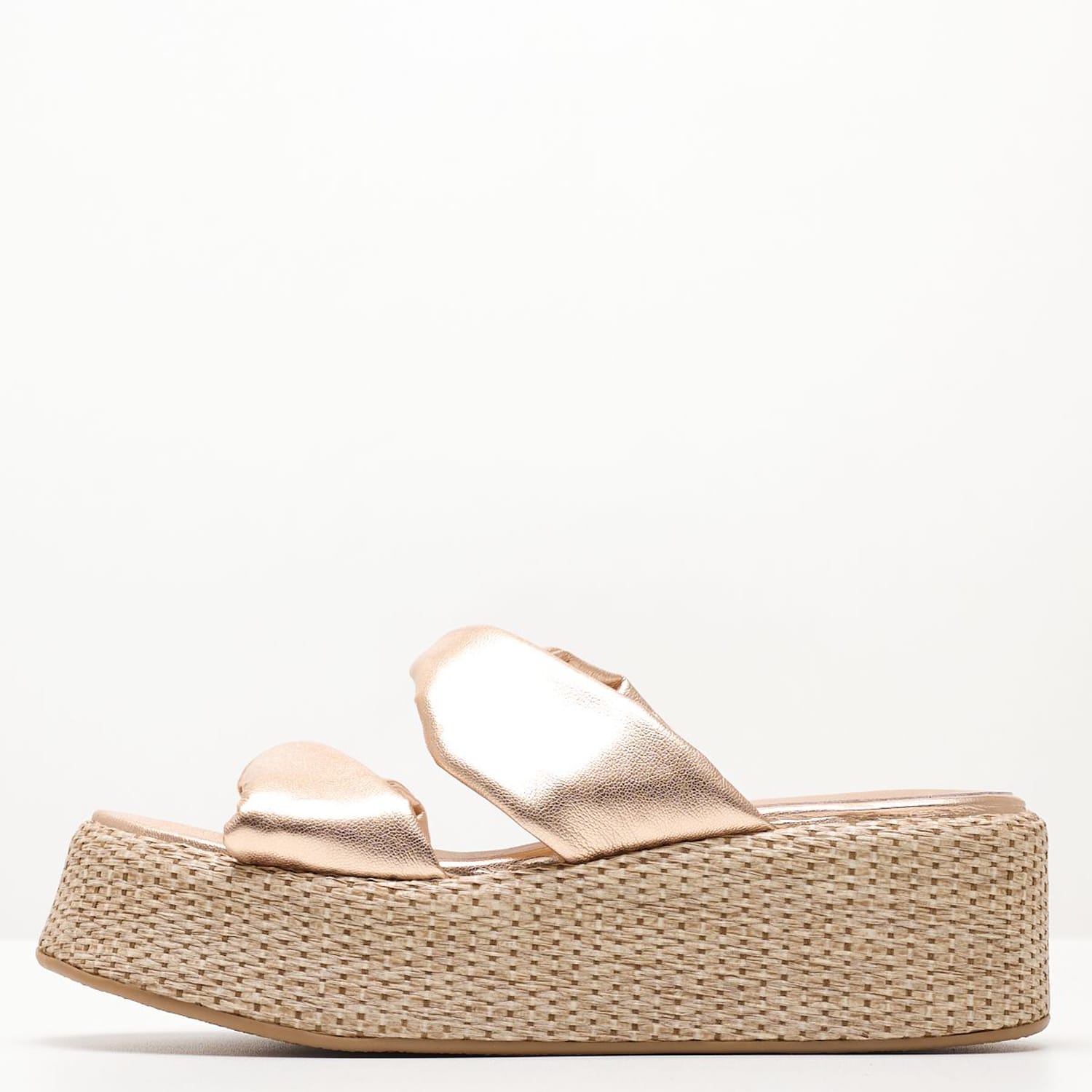Women Platforms Low C210 Bronze ECOleather Mortoglou