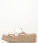 Women Platforms Low C210 Bronze ECOleather Mortoglou