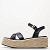 Women Platforms Low C220 Black ECOleather Mortoglou Women Platforms Low C220 Black ECOleather Mortoglou