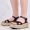 Women Platforms Low C220 Black ECOleather Mortoglou Women Platforms Low C220 Black ECOleather Mortoglou