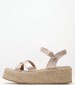 Women Platforms Low C220 Platinum ECOleather Mortoglou