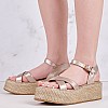 Women Platforms Low C220 Platinum ECOleather Mortoglou Women Platforms Low C220 Platinum ECOleather Mortoglou