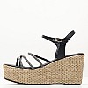Women Platforms High C320 Black Strass Mortoglou Women Platforms High C320 Black Strass Mortoglou