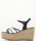 Women Platforms High C320 Black Strash Mortoglou