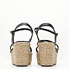 Women Platforms High C320 Black Strass Mortoglou Women Platforms High C320 Black Strass Mortoglou