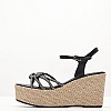 Women Platforms High C330 Black Strass Mortoglou Women Platforms High C330 Black Strass Mortoglou