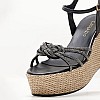 Women Platforms High C330 Black Strass Mortoglou Women Platforms High C330 Black Strass Mortoglou
