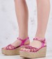 Women Platforms High C330 Pink Strash Mortoglou