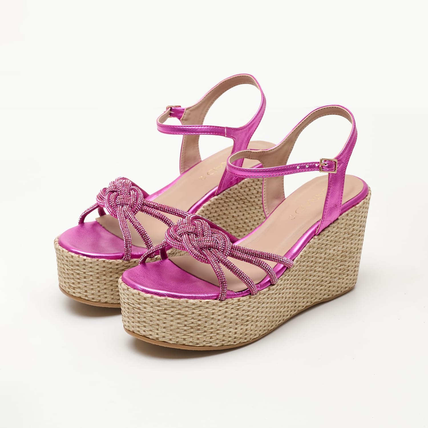 Women Platforms High C330 Pink Strass Mortoglou Women Platforms High C330 Pink Strass Mortoglou