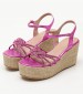 Women Platforms High C330 Pink Strash Mortoglou