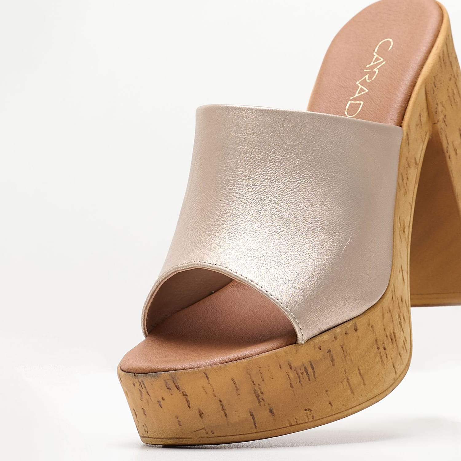 Women Mules C800 Platinum ECOleather Mortoglou