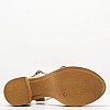 Γυναικεία Πέδιλα C810 Πλατίνα ECOleather Mortoglou Γυναικεία Πέδιλα C810 Πλατίνα ECOleather Mortoglou