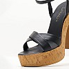 Γυναικεία Πέδιλα C830 Μαύρο ECOleather Mortoglou